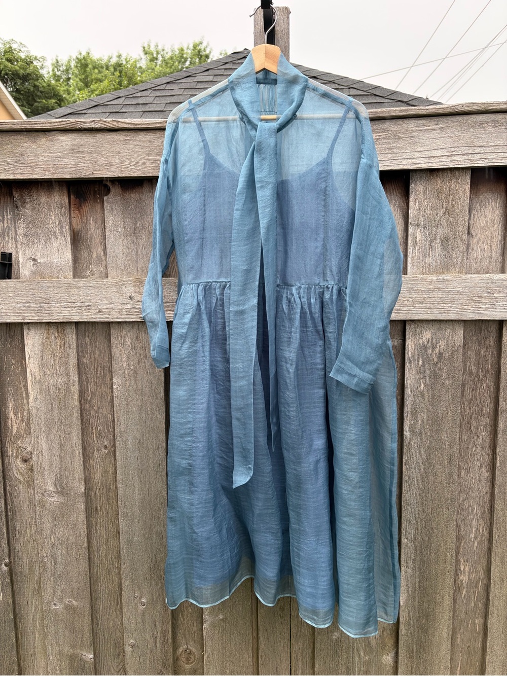 Runaway Bicycle Aouli Dress - 100% Silk - Picture 7 of 7